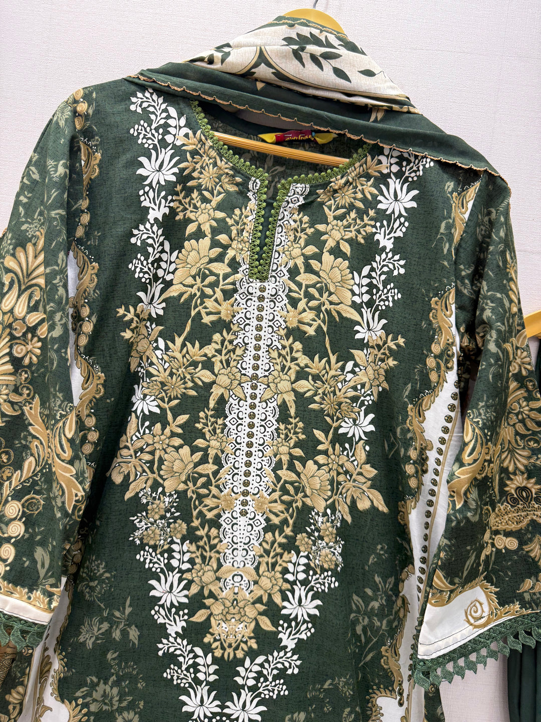 Semi Cotton printed Suits