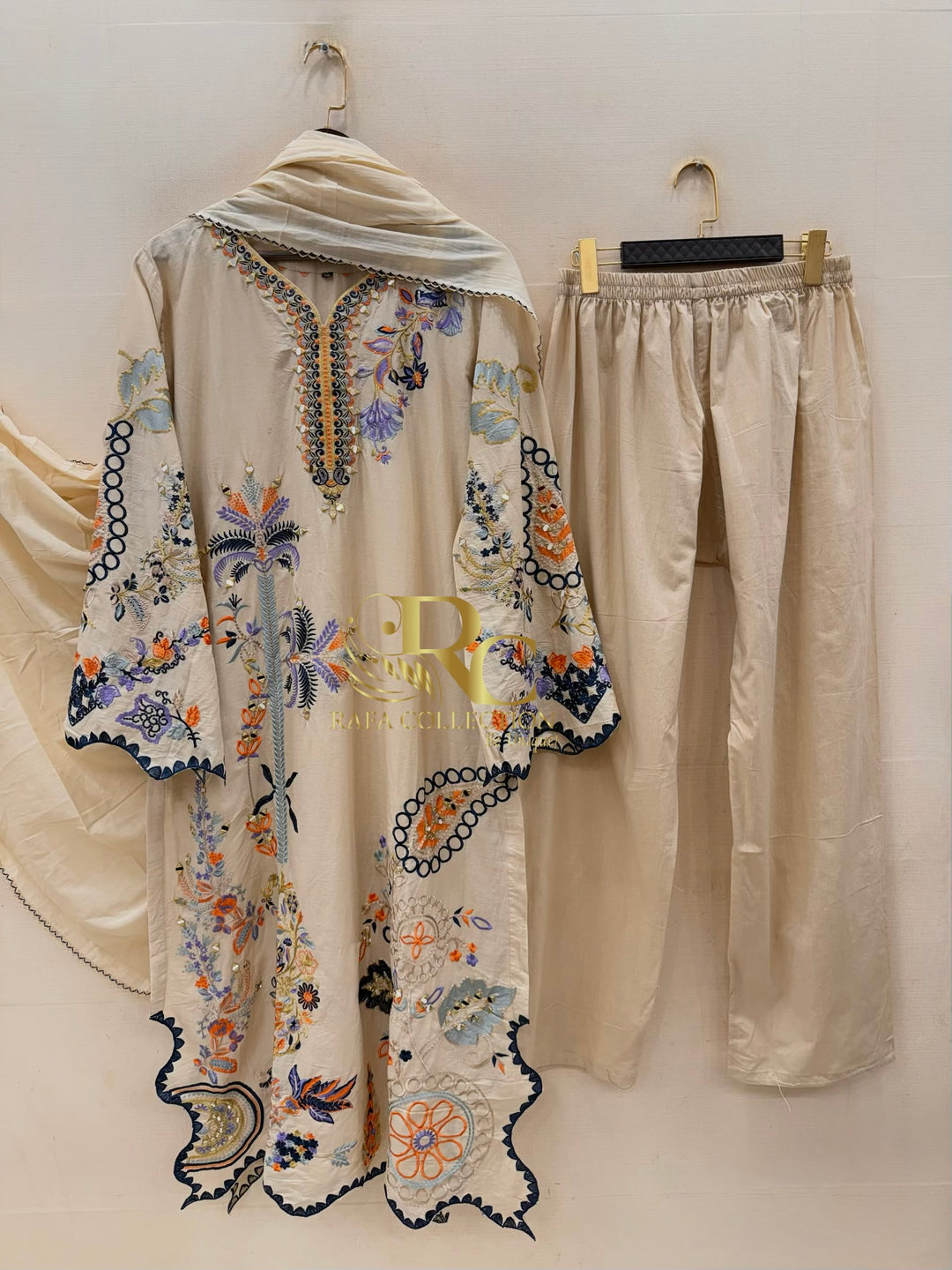 Pakistani Long Cutwork Suits