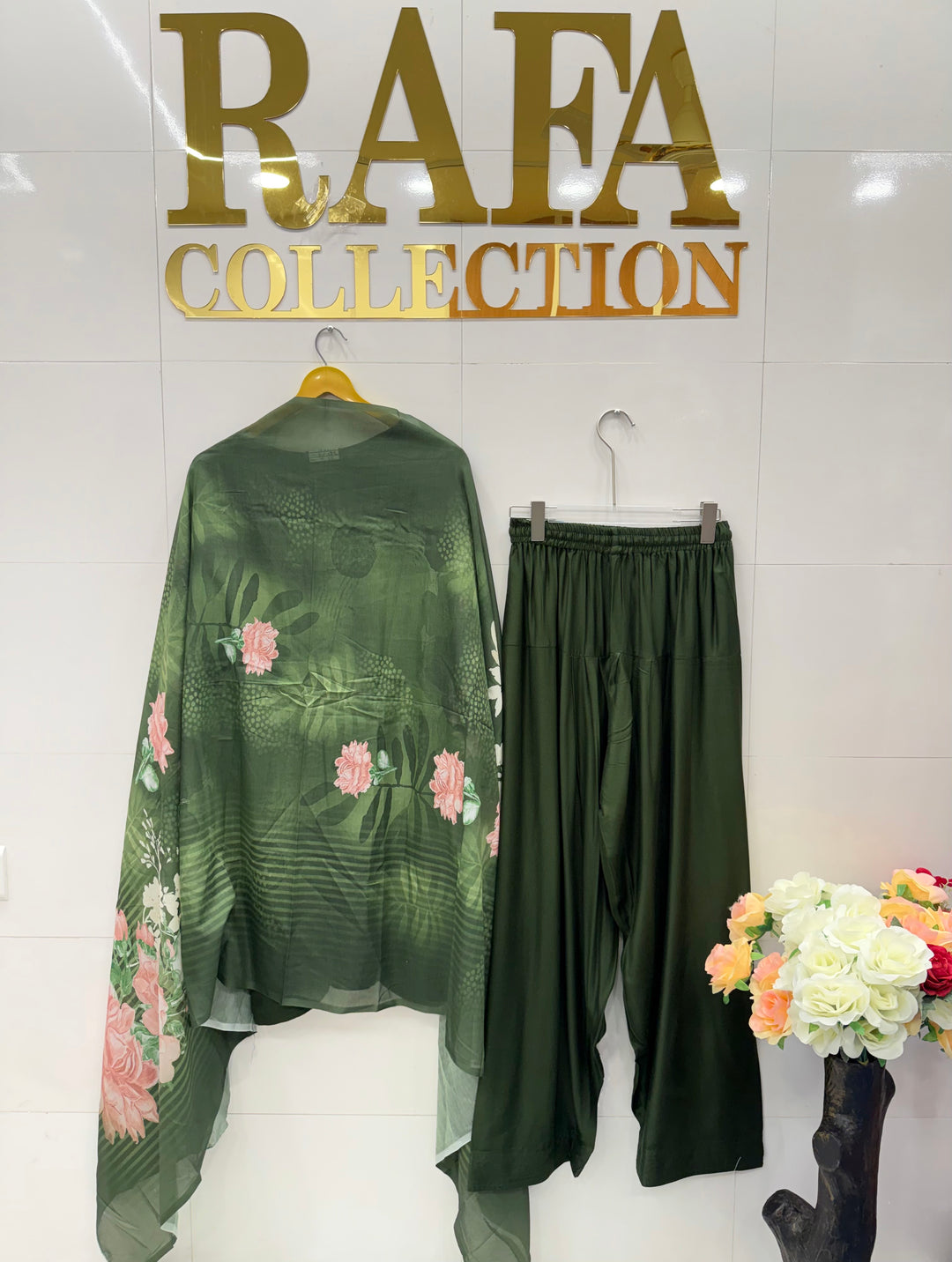 Embroidered Farshi salwar suits