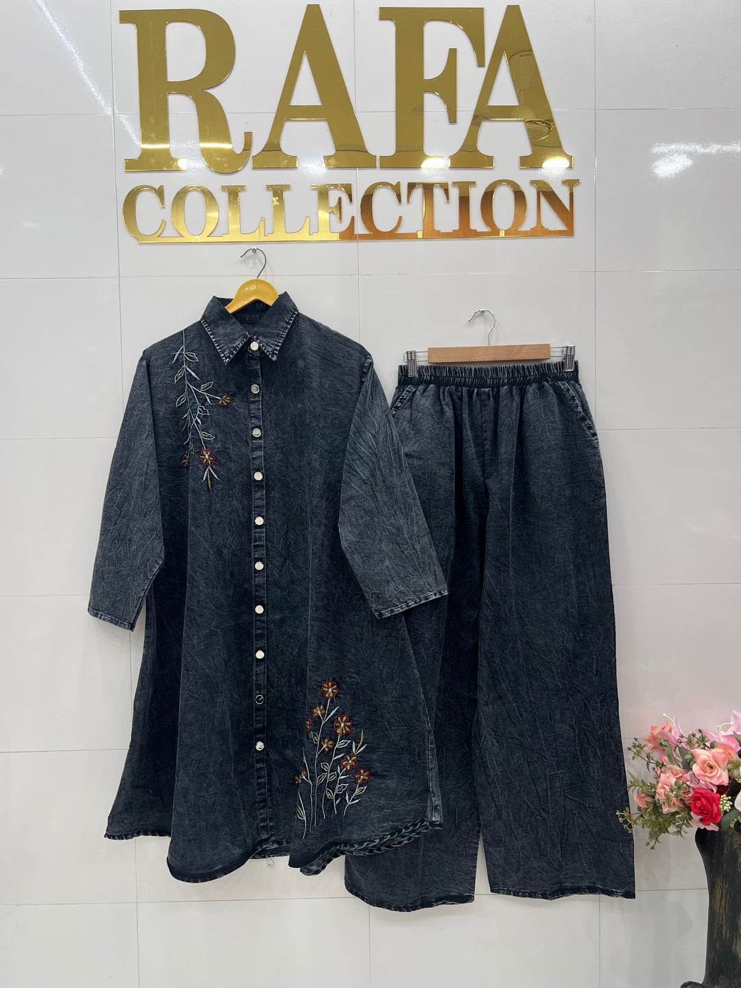 Denim co-ord sets