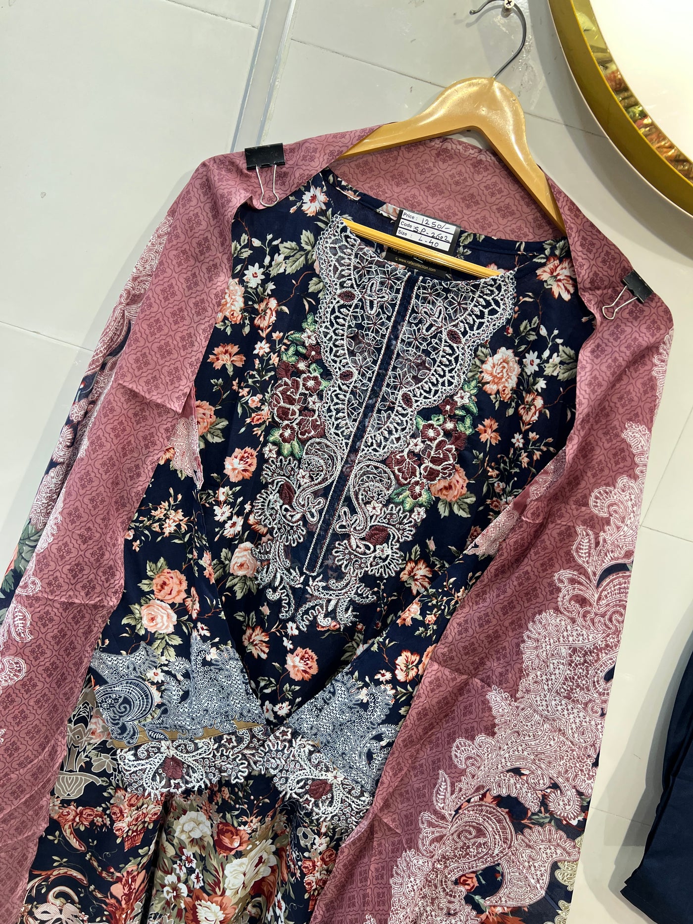 Pakistani patch work suits 2602