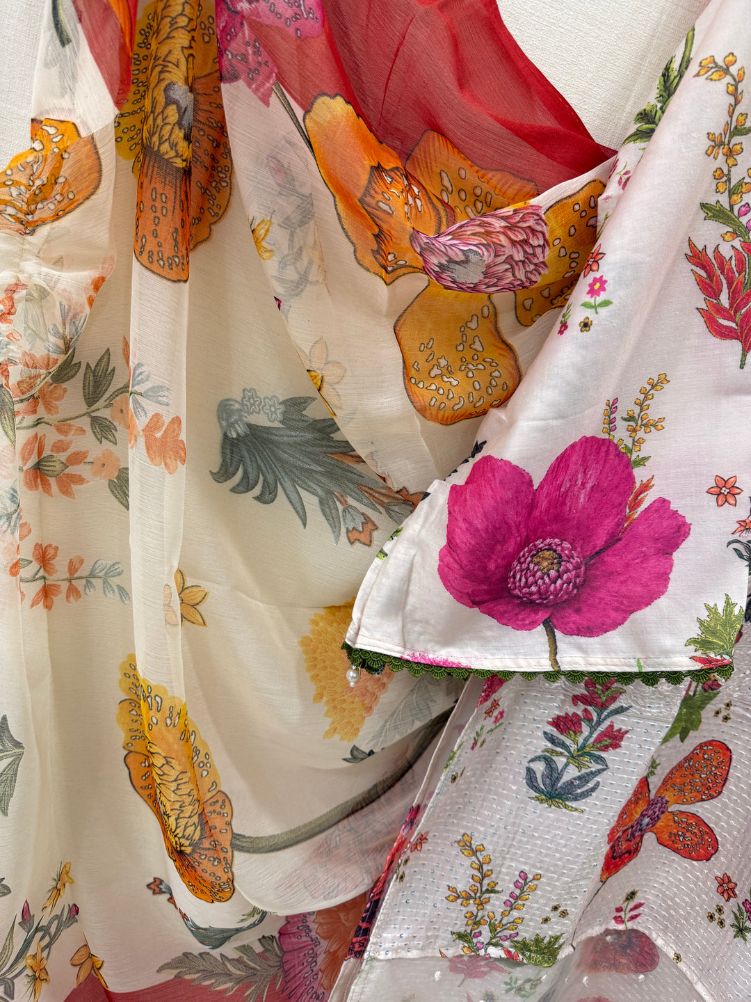 Pakistani patch work suit