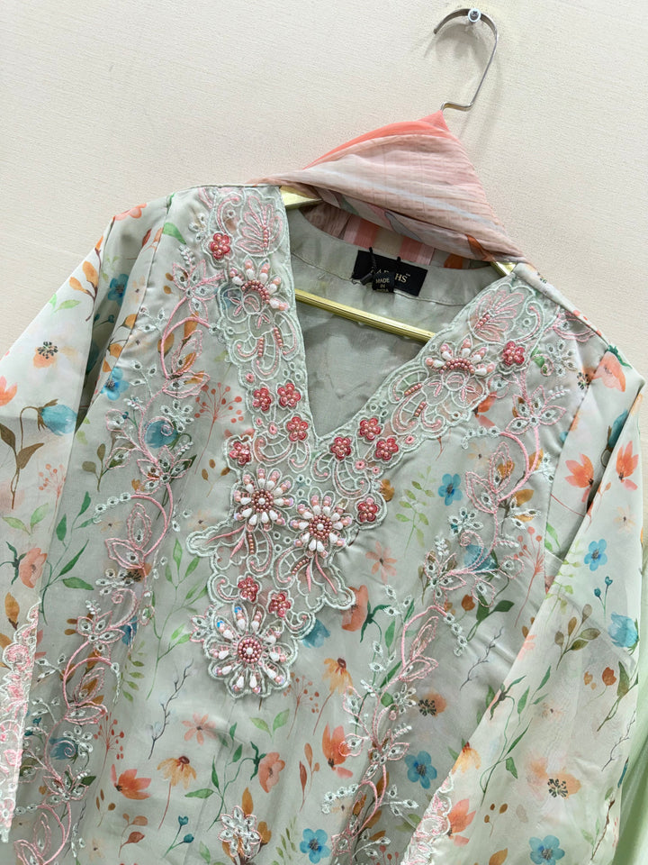 Pakistani cutwork suits