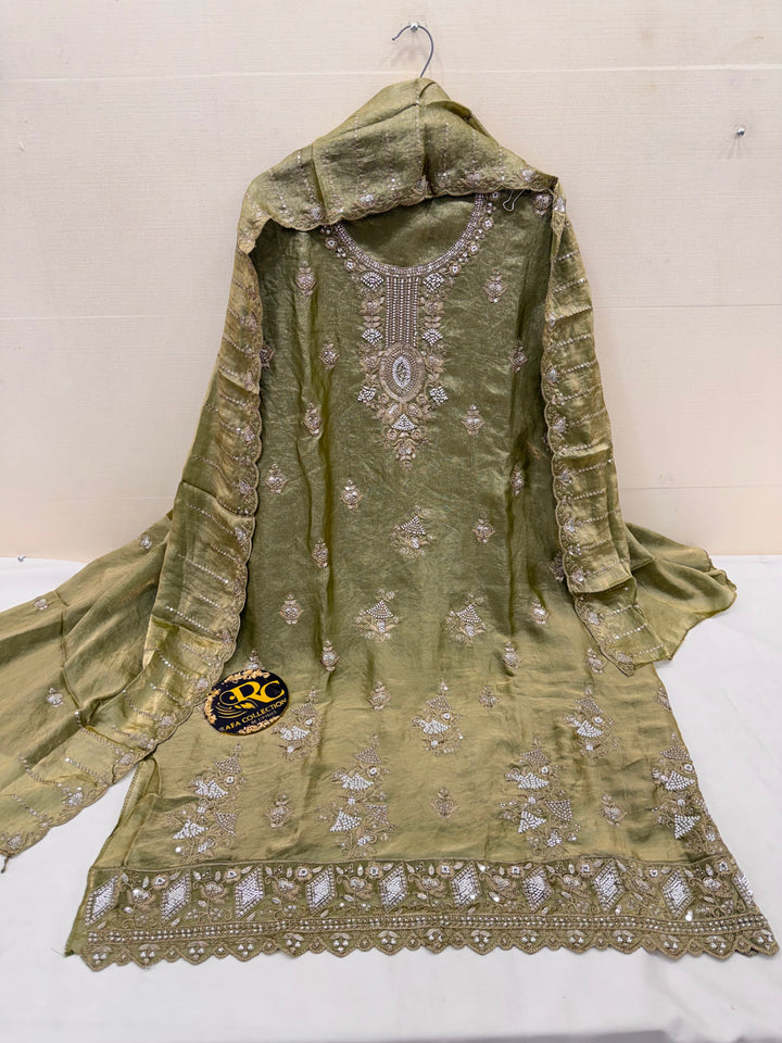 Semi stitched suits 3143