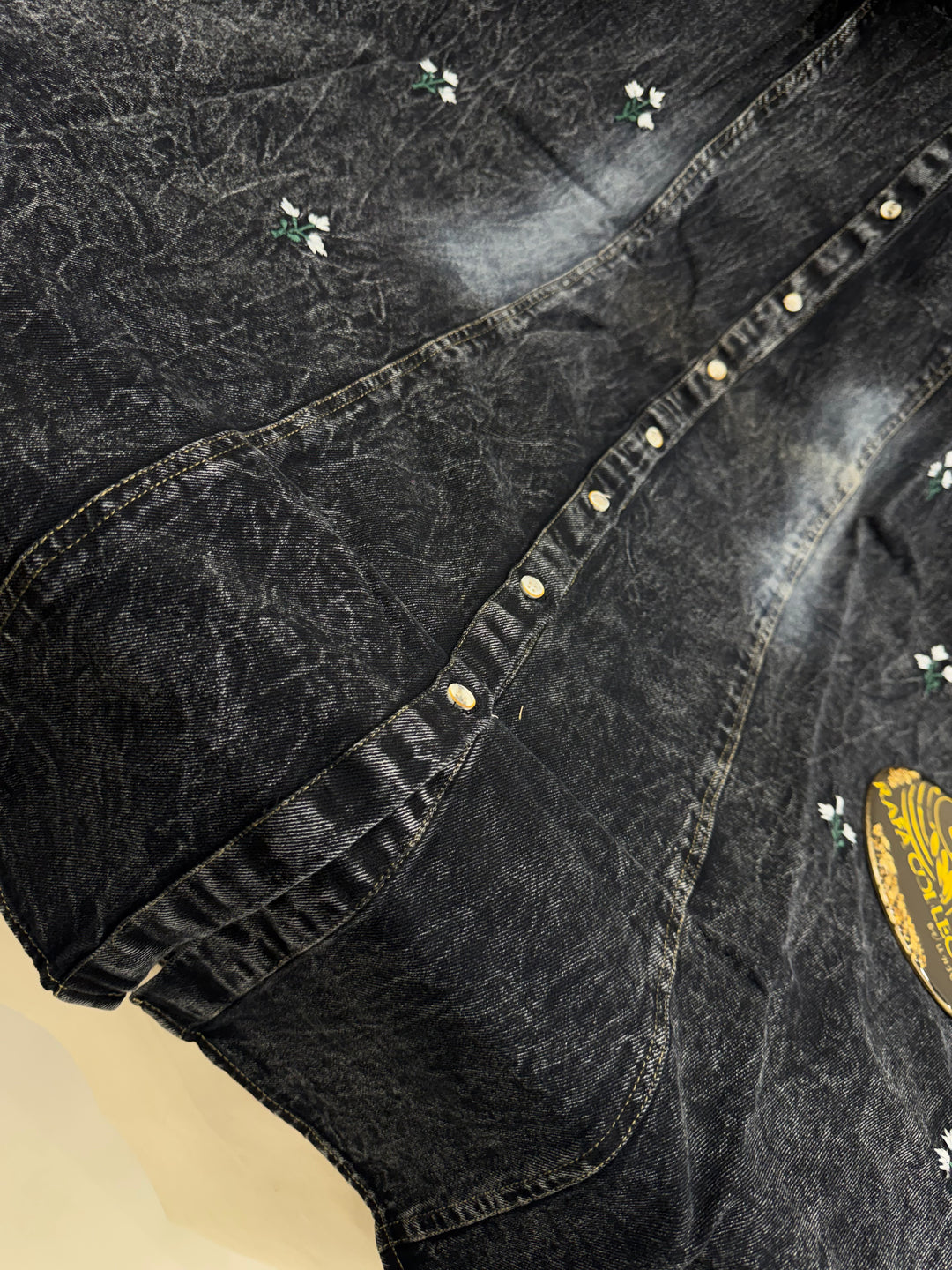 Denim long Gown