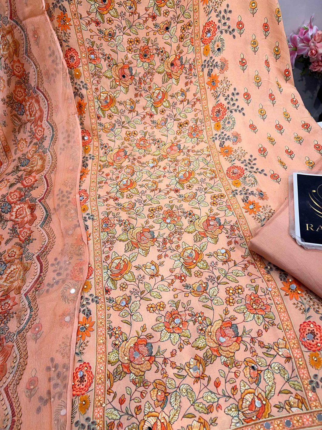 Muslin unstitched Suit 1785