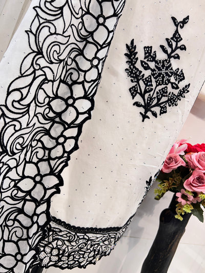 Afreen Embroidered Suit 1857