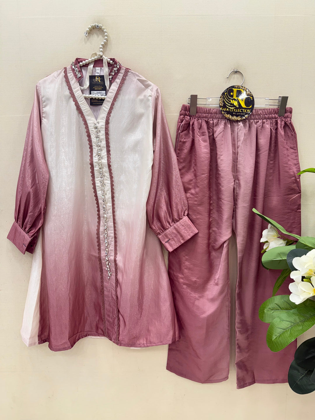 Ombre handwork co-ord sets
