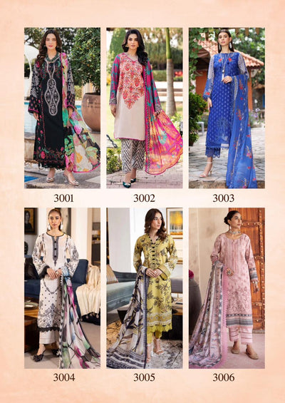 Cotton pakistani Unstitch Suit 1363