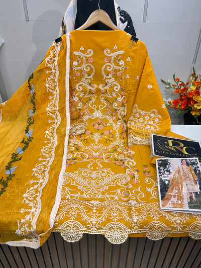 Pakistani embroided suits 1292