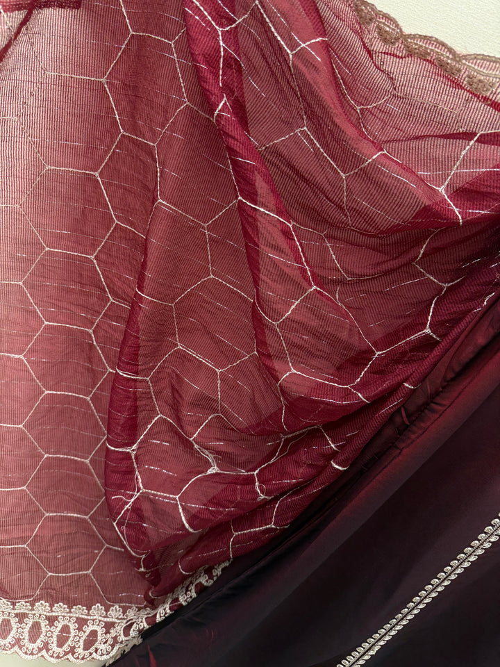 Premium cutwork long suit