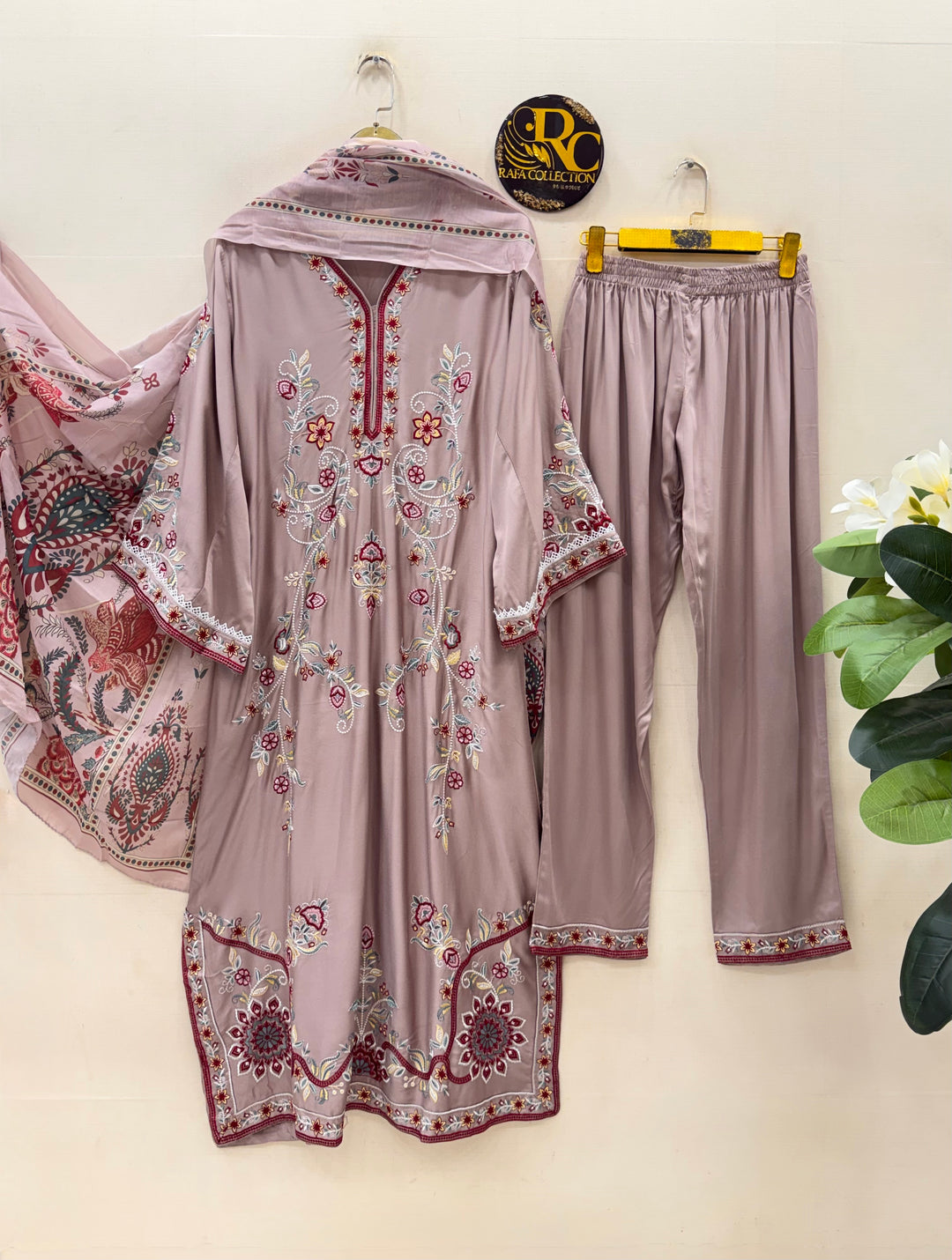 Embroidered Long Kaftan’s