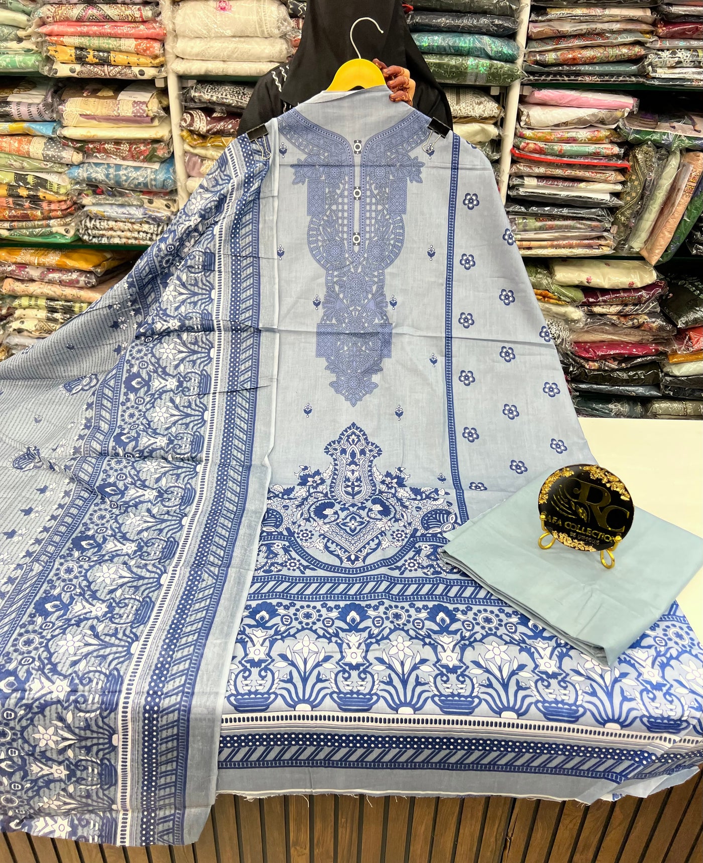 Cotton unstitched suits 2768