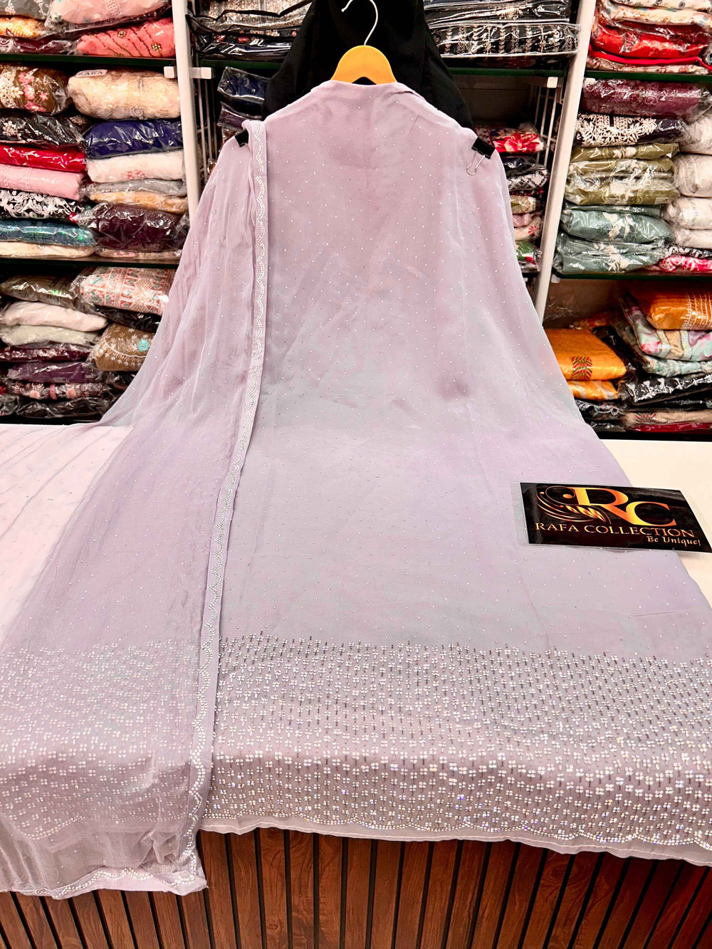 Organza Handwork suit 2132