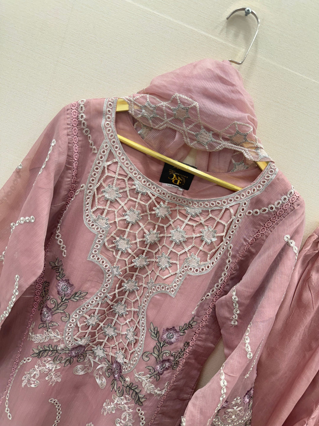 Premium cutwork suits