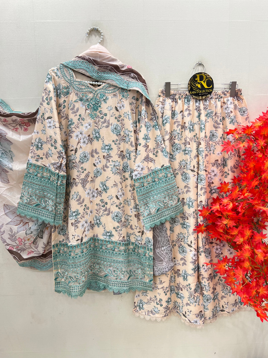 Pakistani embroidery Suits