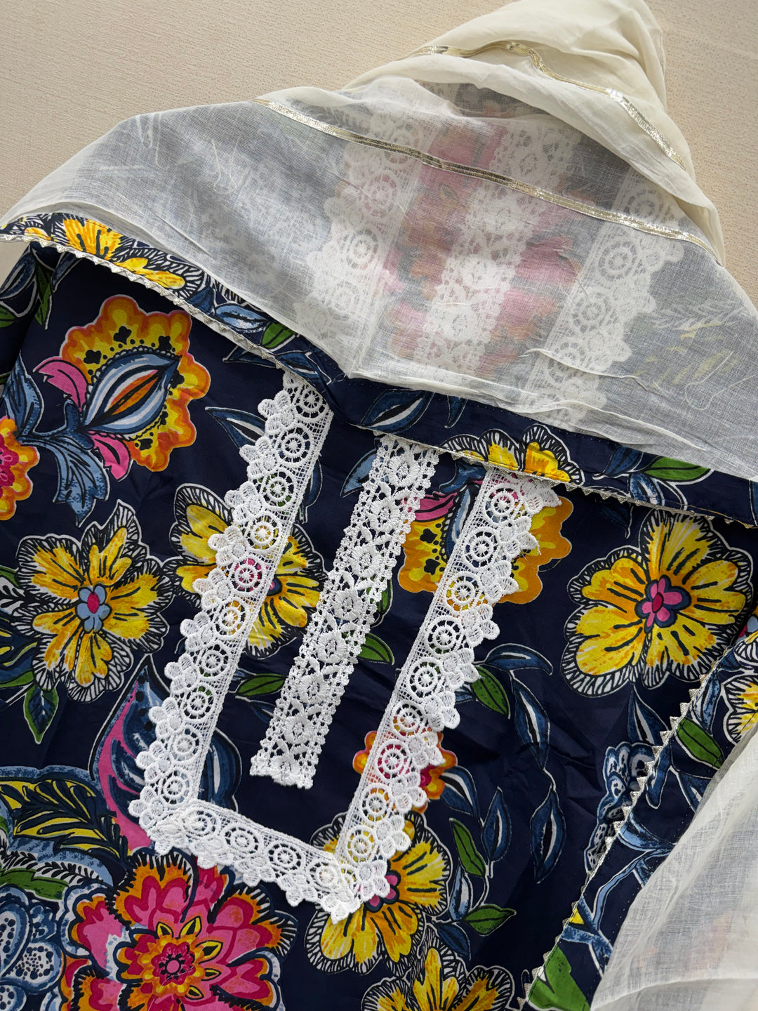 Cotton unstitch suits