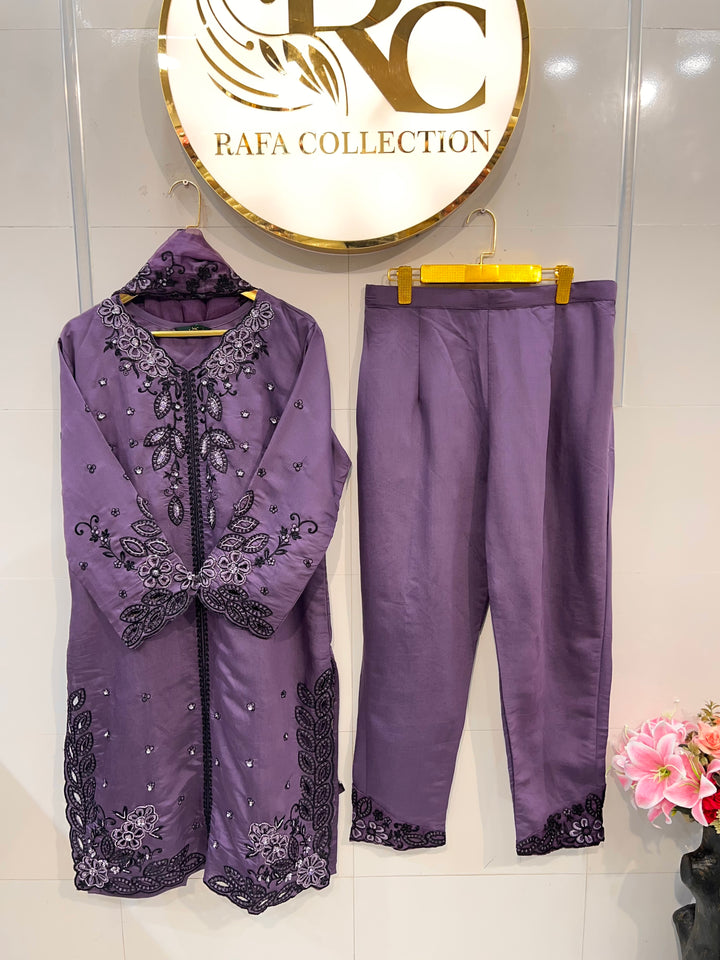 Cut  work suits 24526