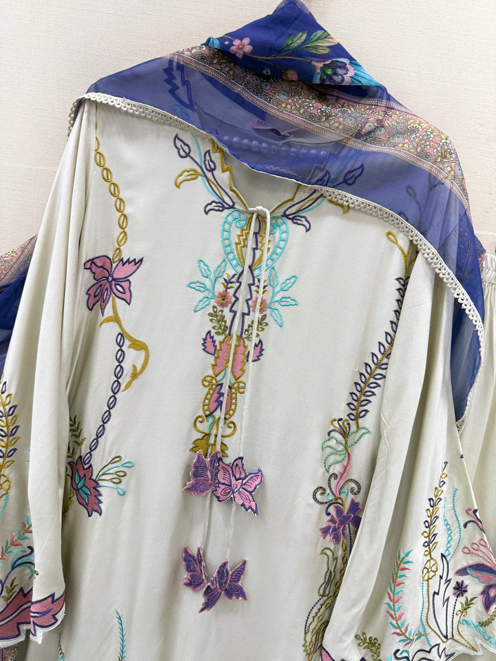 Pakistani Long cutwork Suits