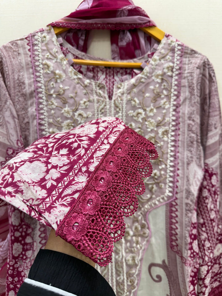 Pakistani patch work suit