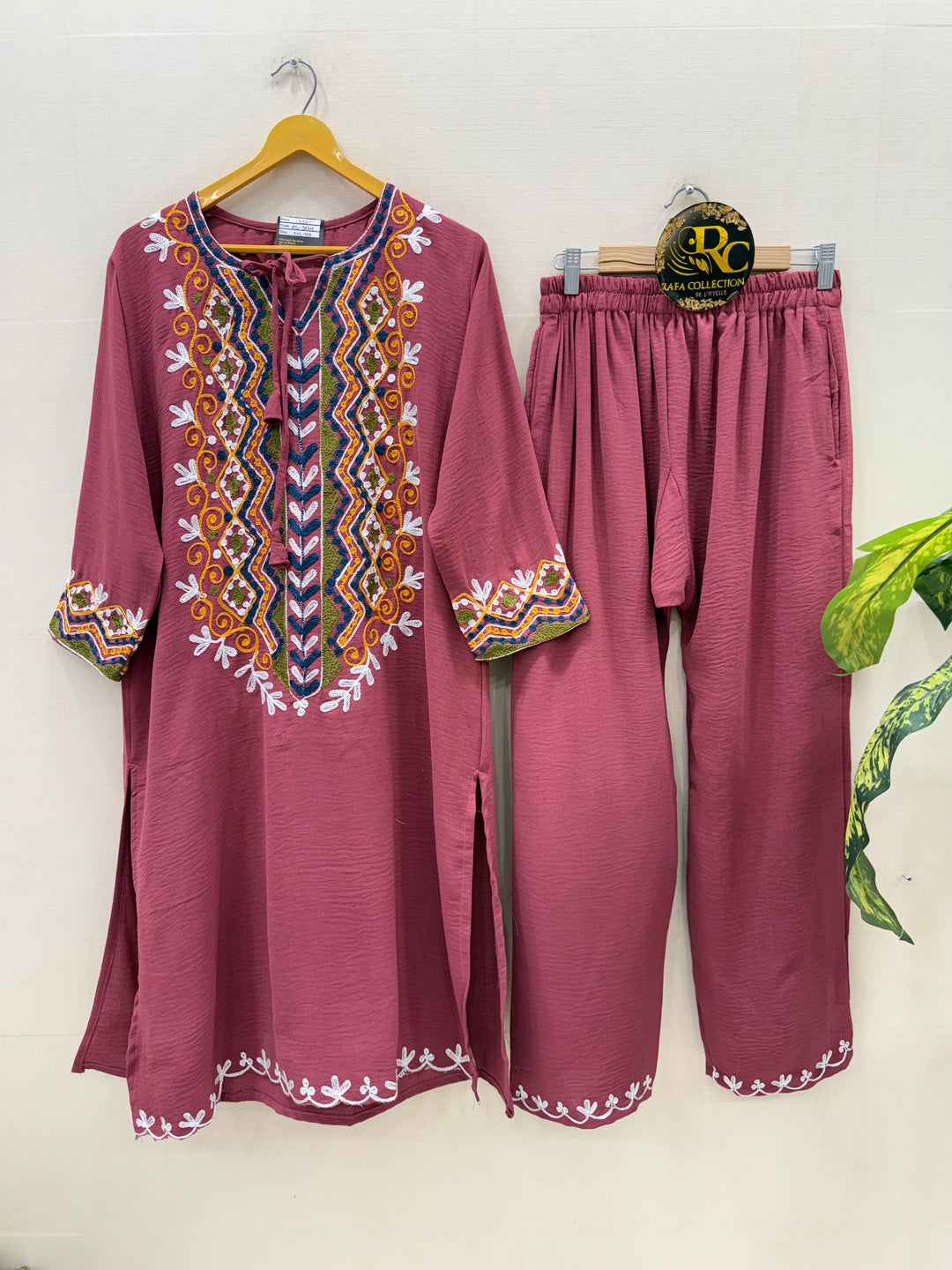 Imported embroided co-ord sets