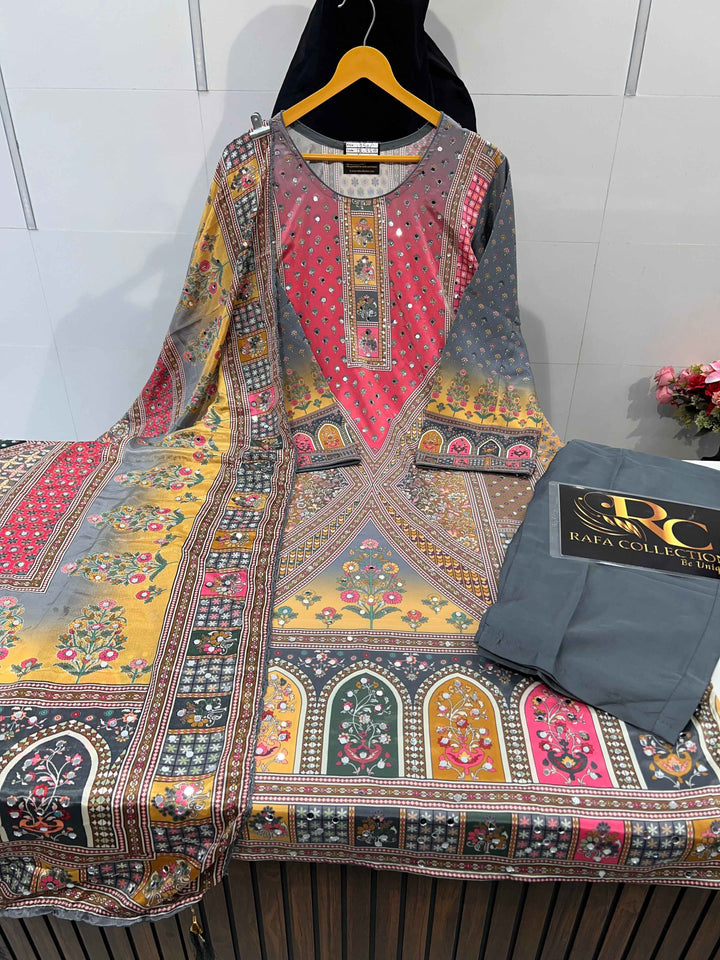 Multi mirror work suit 2219