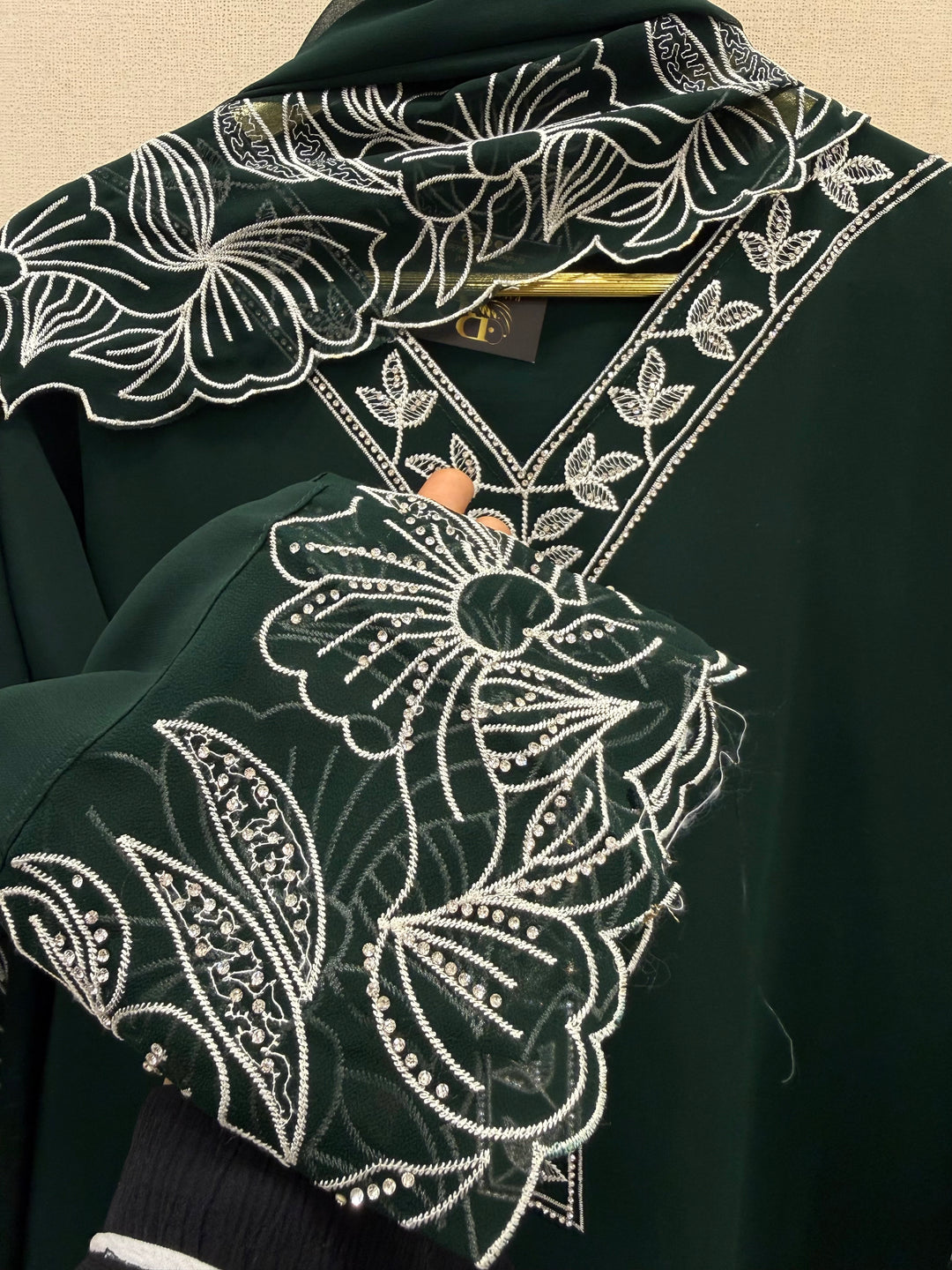 Stone embroidered suits