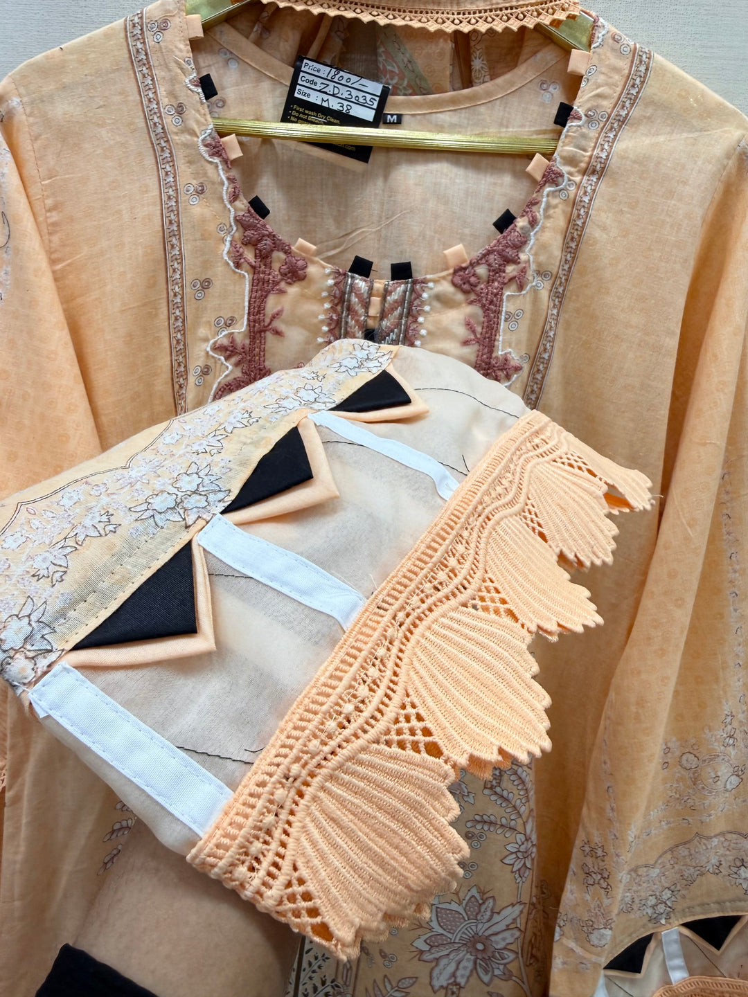 Pakistani patch work suit