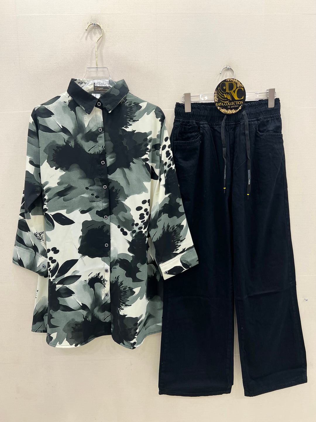 Korean denim cargo Sets