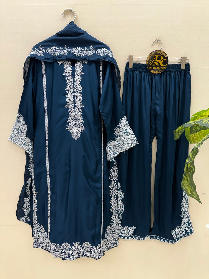 Embroidered plazzo suits