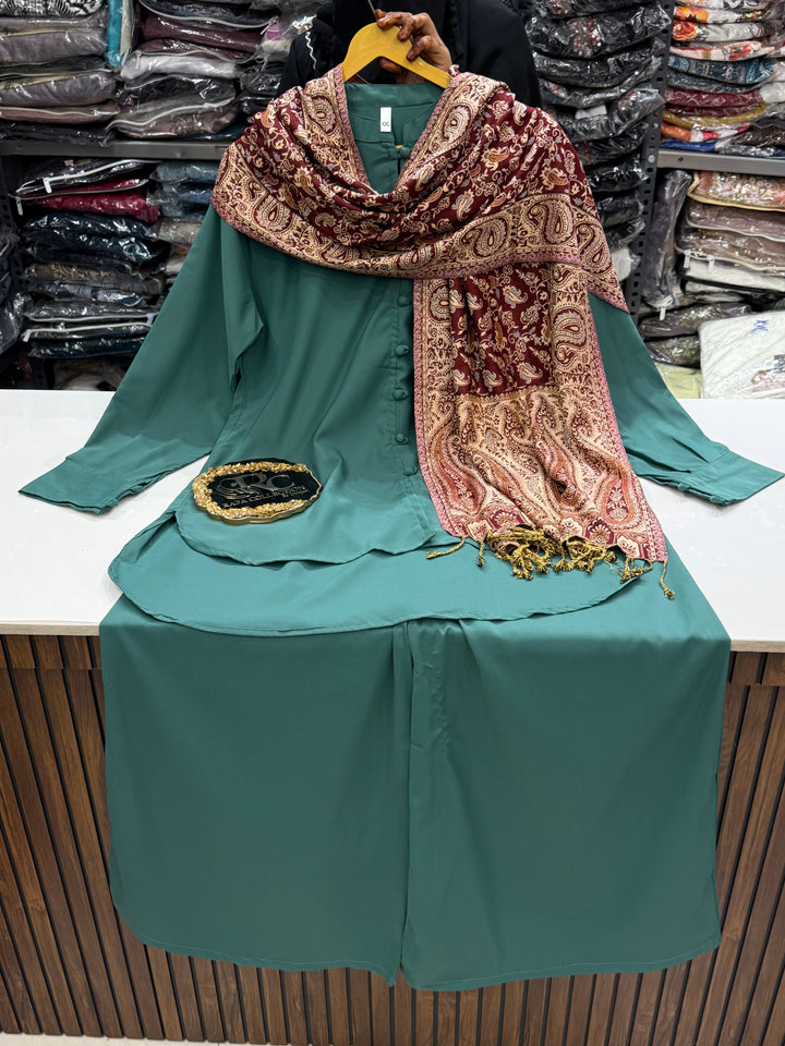 pashmina shawl co-ord sets