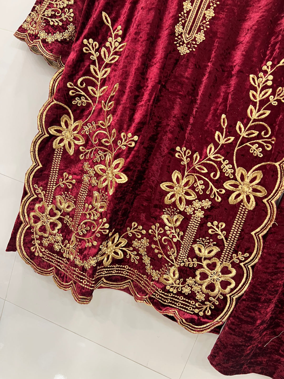 Velvet  co - ord sets  2834