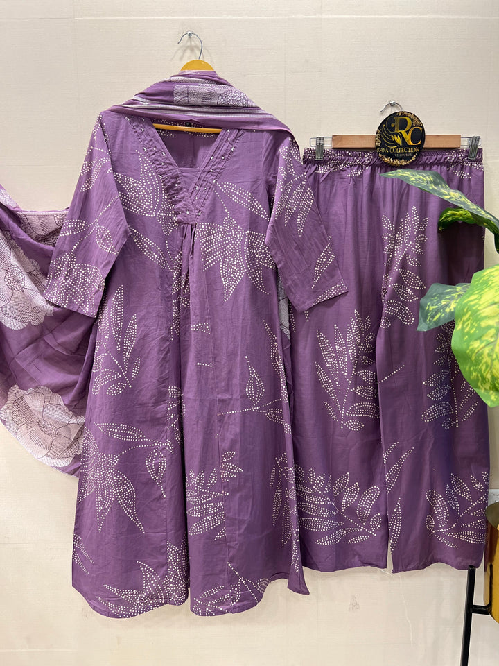 cotton printed suits