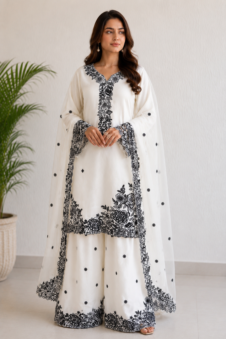 Embroidered suits arrival 2991