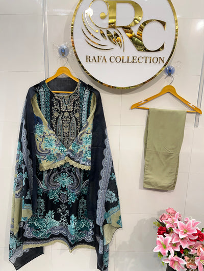 Semi cotton ready to wear suits 2103