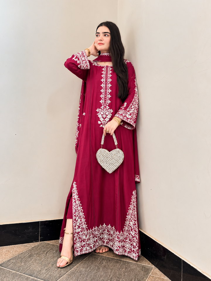 Embroidered Long Kaftan’s