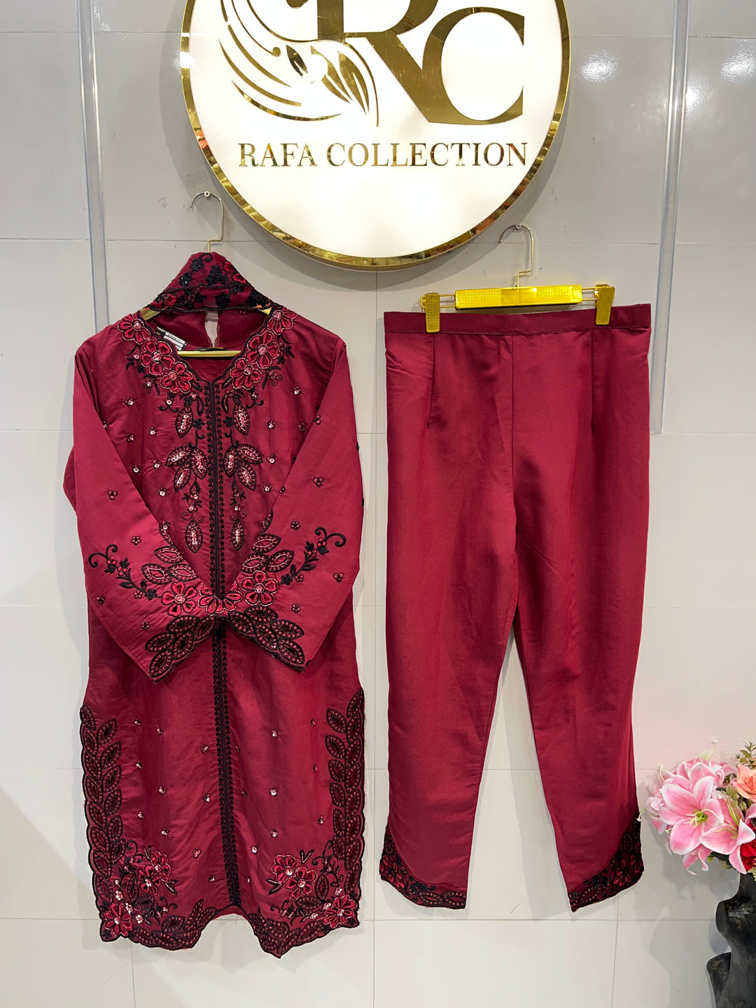 Cut  work suits 24526