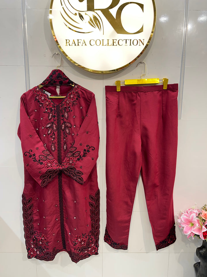 Cut  work suits 24526