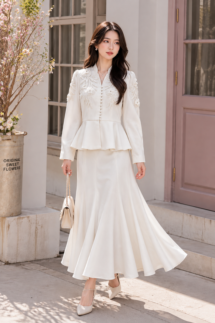 Trendy Korean Skirt sets