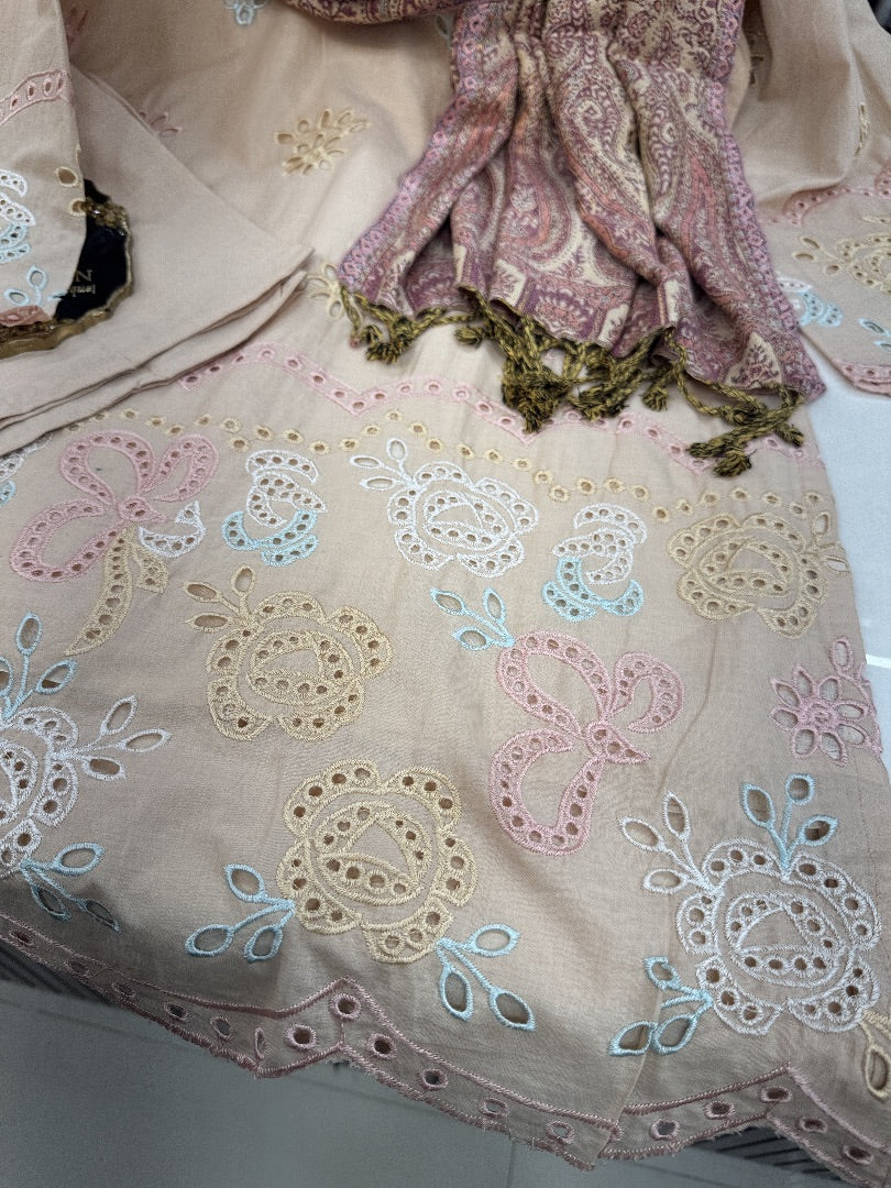 Chikankari pashmina sets