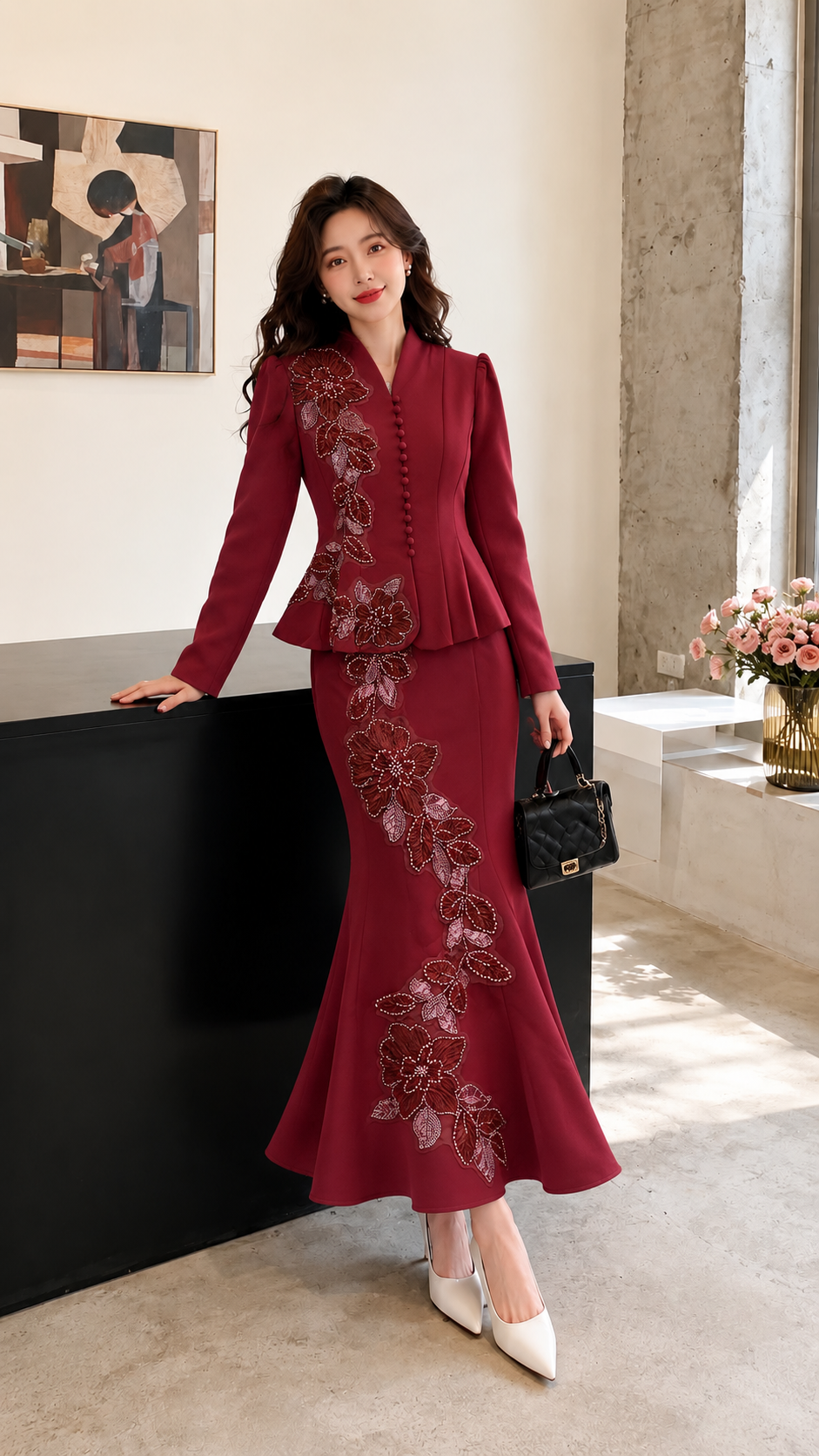 Trendy Korean Skirt sets