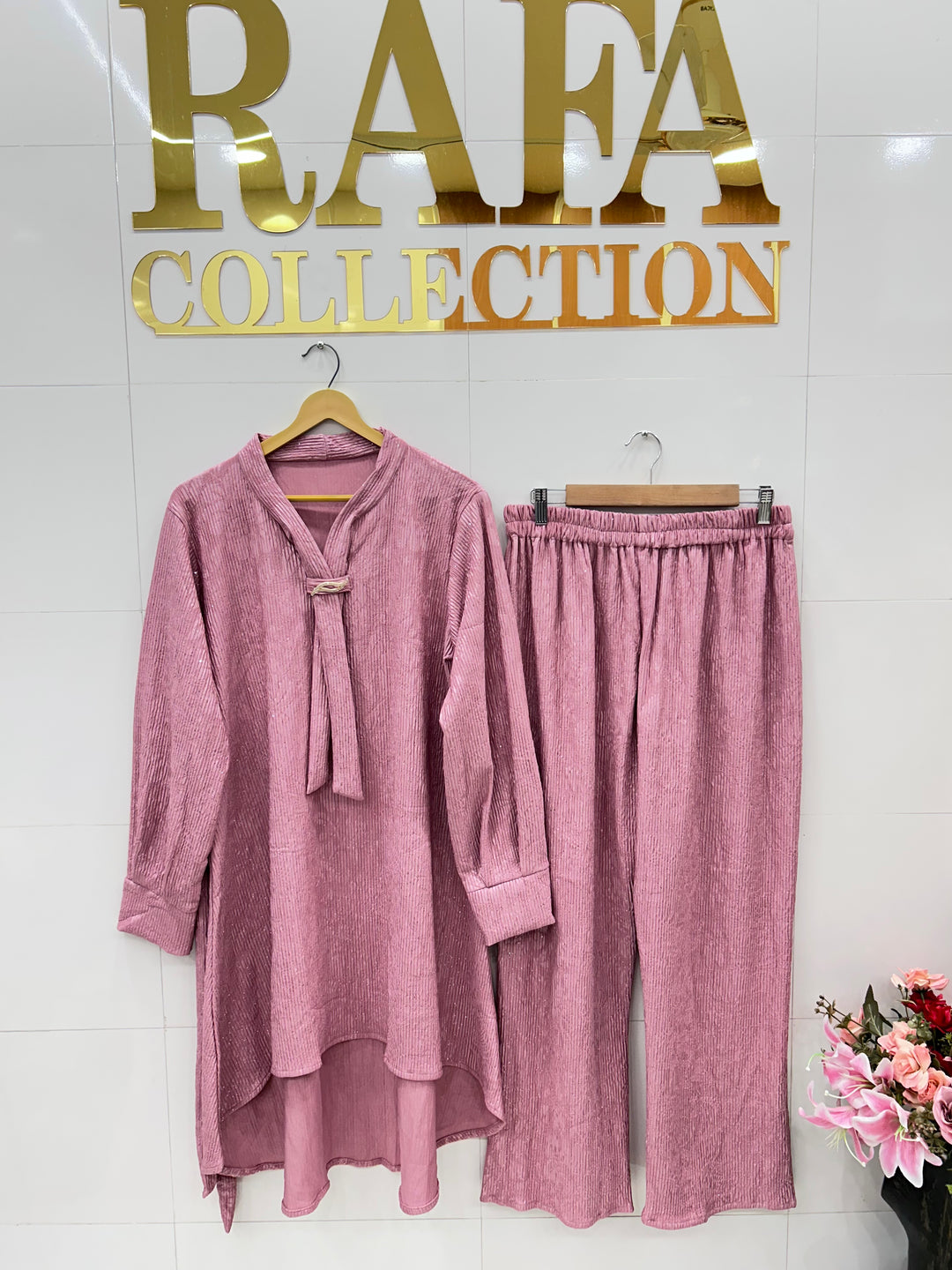 Crinkle lycra co-ord sets 2833