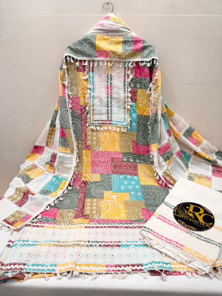 Pure cotton designer Suit