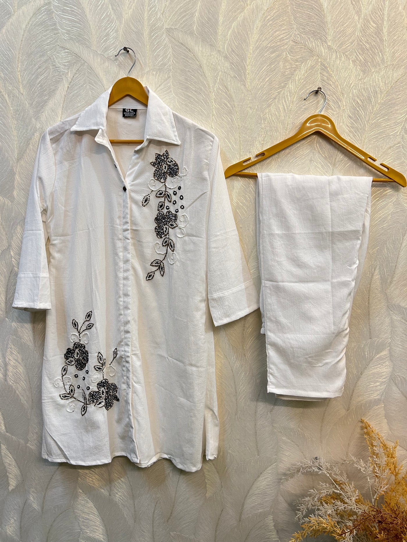 Crinkle Co Ord Set 557