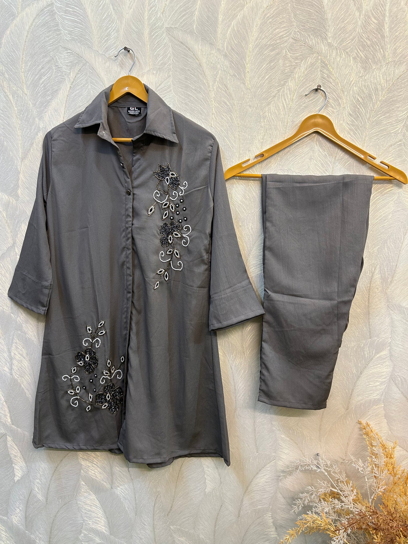 Crinkle Co Ord Set 557
