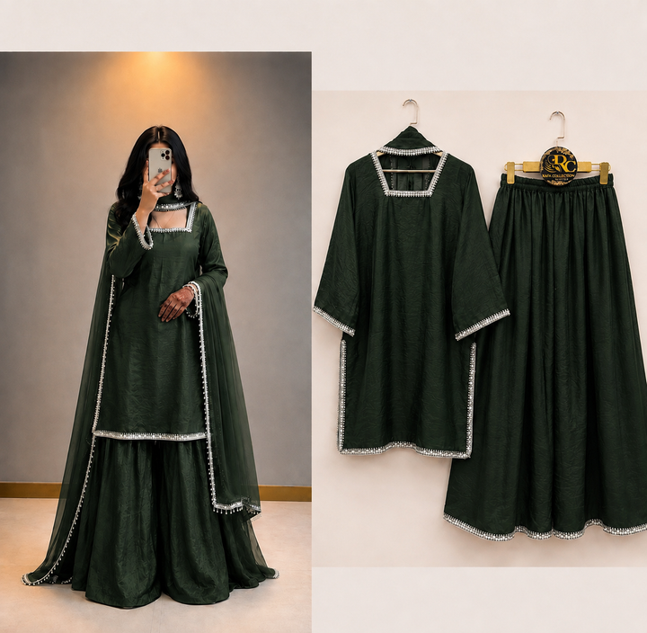 Shimmer Organza suits