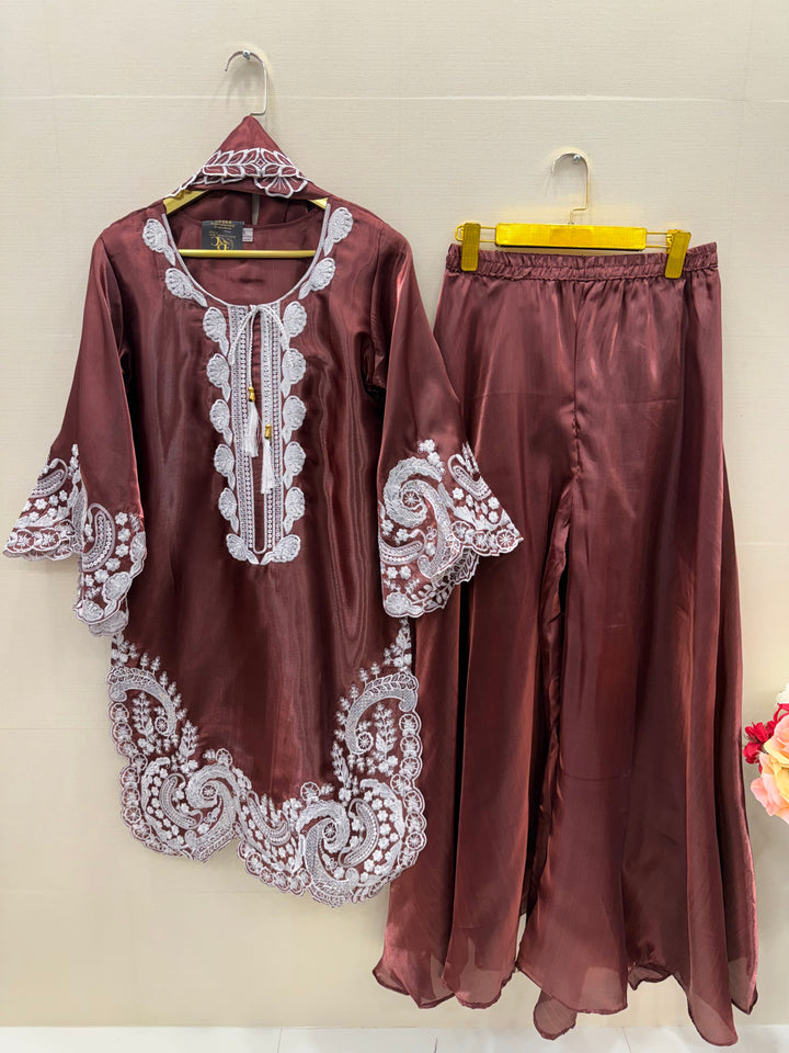 Shimmer Organza suits