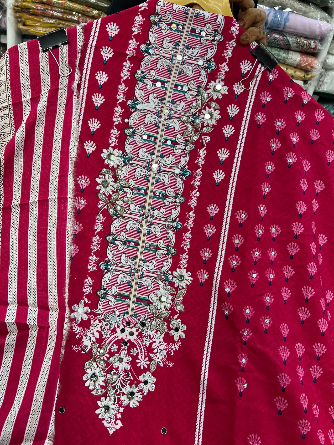 Rayon unstitched suits 2792