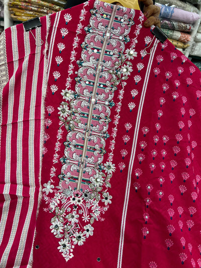 Rayon unstitched suits 2792