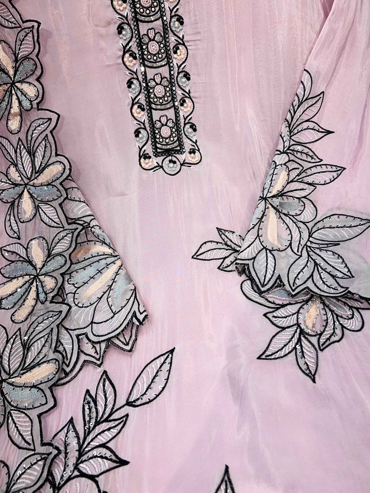 Pakistani Organza suit 5032